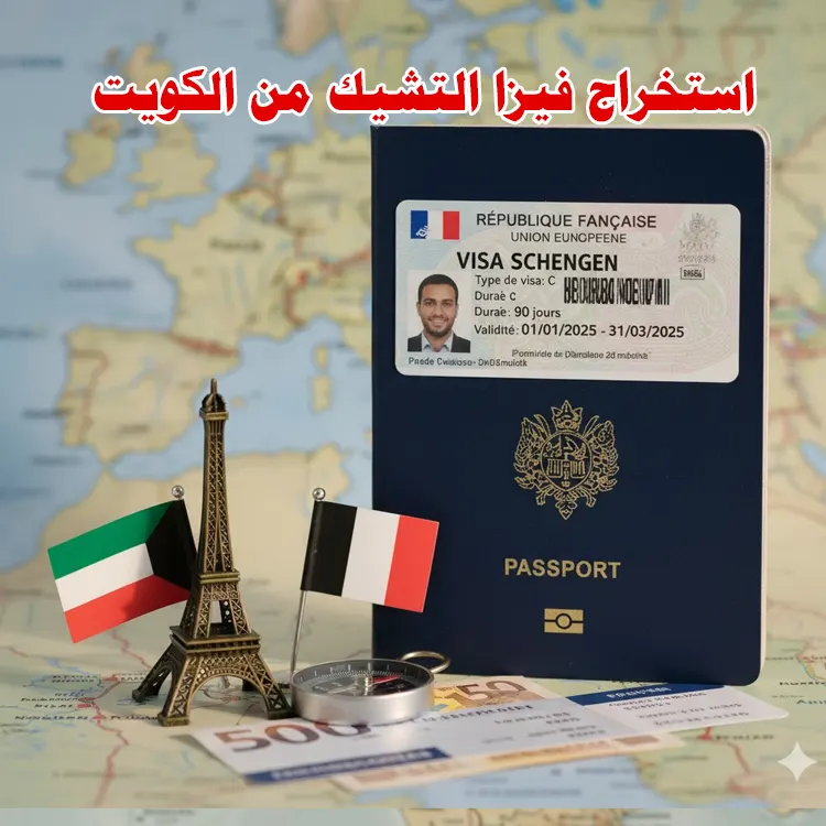 استخراج فيزا التشيك من الكويت