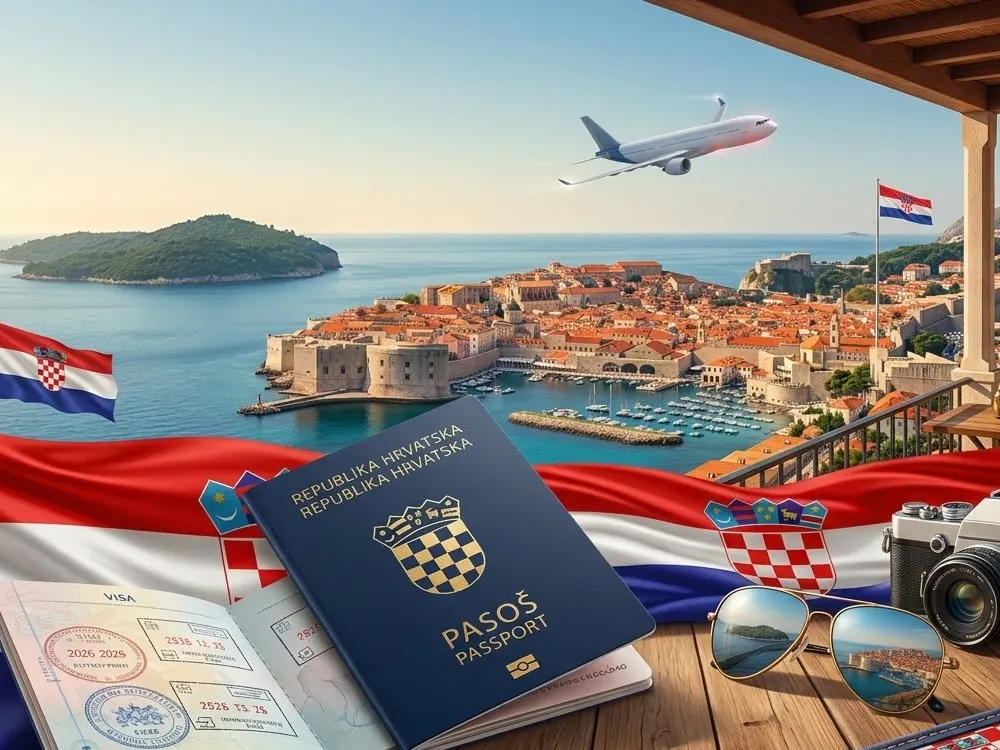 استخراج فيزا كرواتيا